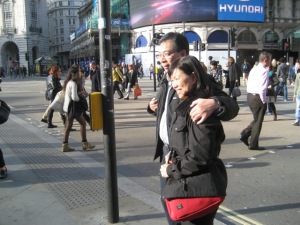 This couple traded photo shoots with us in Piccadilly Square!  Thanks!
